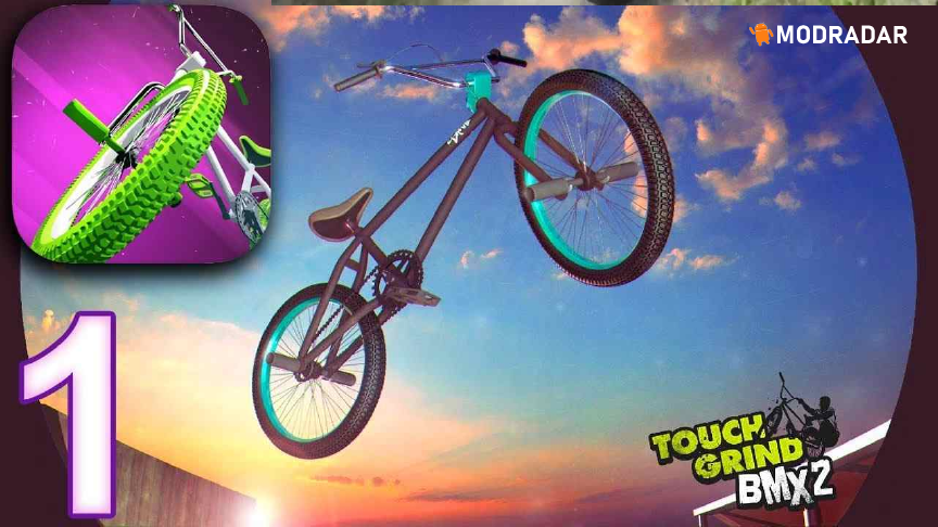 Nhiều thành tích để gặt hái Touchgrind BMX 2 Mod