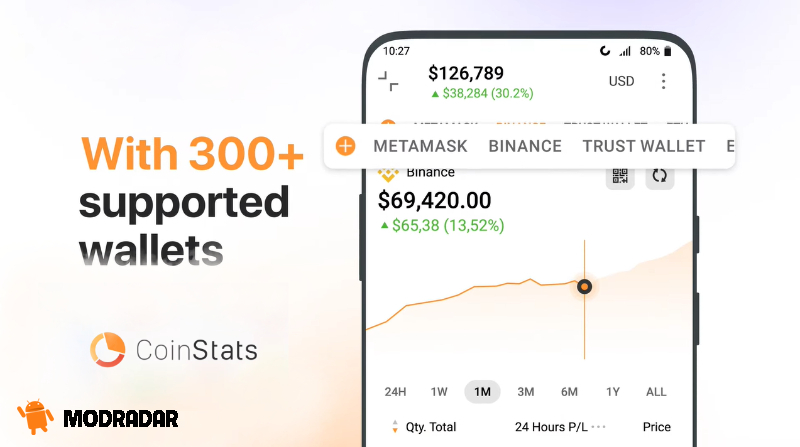 Tentang Crypto Tracker - Coin Stats MOD