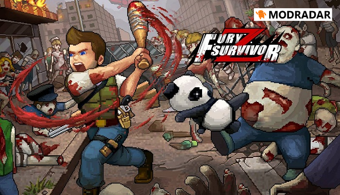 Lối chơi trong Fury Survivor: Pixel Z Mod Apk