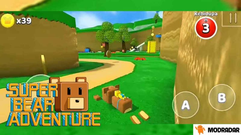 Super Bear Adventure Mod Apk Unlimited Money