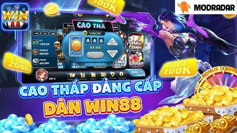 Hướng Dẫn Tải App Win88 Cùng MODRADAR