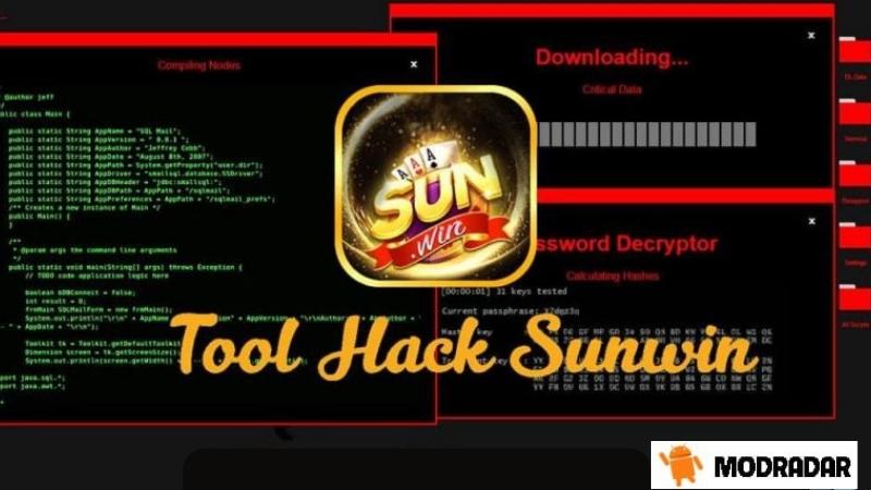 Tải phần mềm hack tài xỉu sunwin miễn phí cùng MODRADAR 