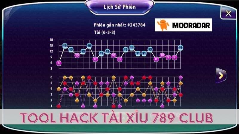 Hướng Dẫn Tải Tool Hack Tài Xỉu 789 Club Cùng MODRADAR