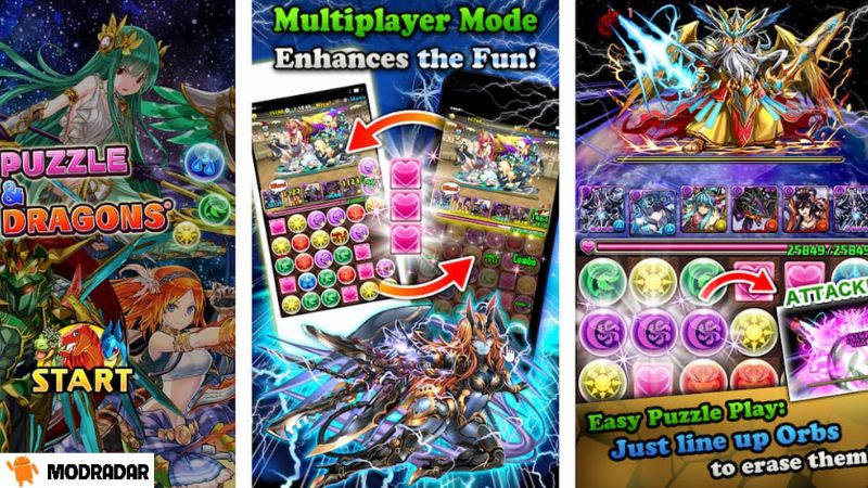 Rahasia Evolusi di Puzzle & Dragons APK.