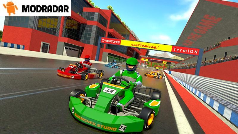 Introduction about Go Kart Racing Games 3D Stunt Mod