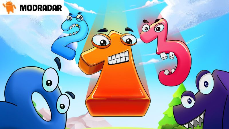 Number Run- Merge 3D Math Mod APK