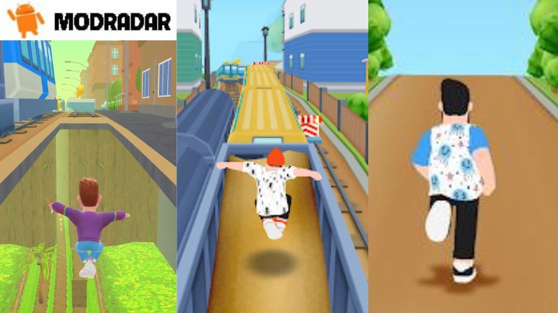 Fitur luar biasa tersedia di Fun Runner Mod