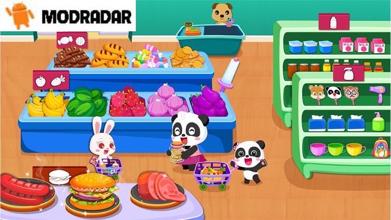 Baby Panda's Supermarket APK