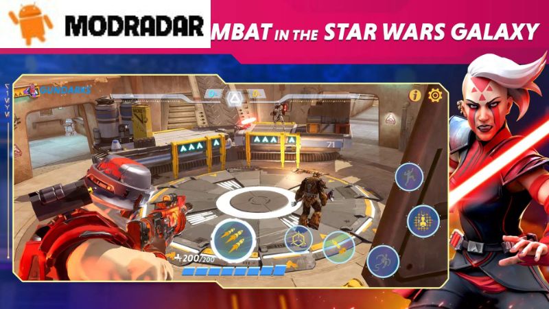 Những đặc điểm nổi bật có trong Star Wars: Hunters APK 