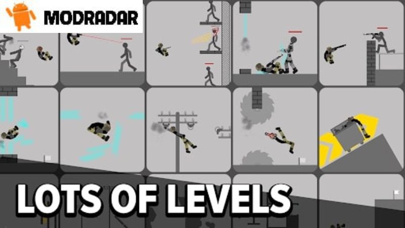 Outstanding features included in Stickman 5: Parkour Game Mod