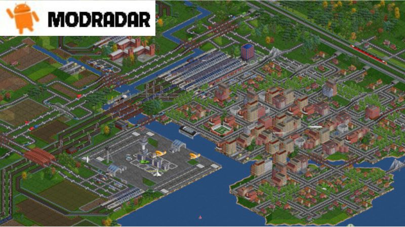 Fitur luar biasa termasuk dalam OpenTTD Mod