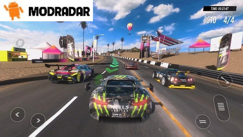 Fitur luar biasa yang termasuk dalam Rally Horizon Mod