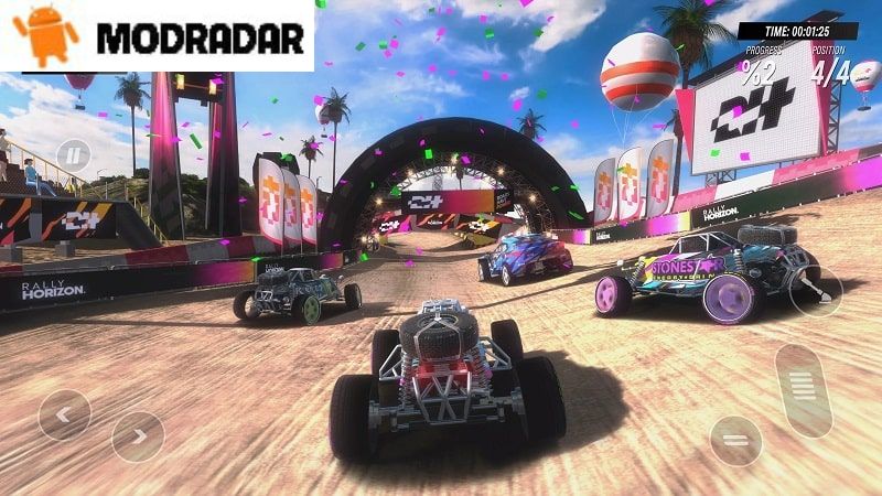 Fitur luar biasa yang termasuk dalam Rally Horizon Mod