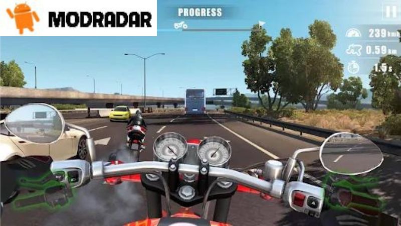 Fitur luar biasa yang termasuk dalam Moto Bike Race 3D: Sepeda Motor APK