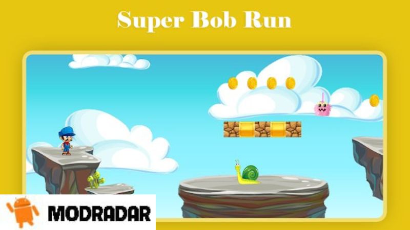 Outstanding features included in Super Bob Run Mod