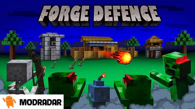 Introduction about the game Forge Defence Mod