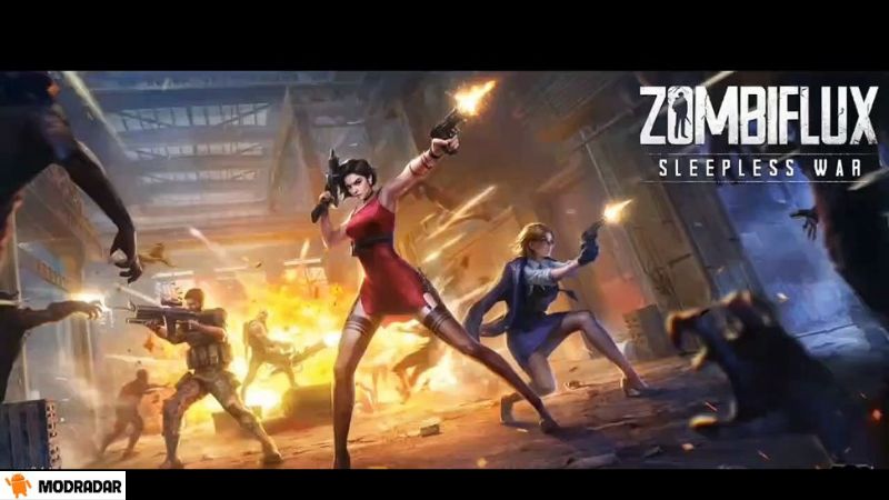 A brief introduction to the game Zombiflux: Sleepless War APK