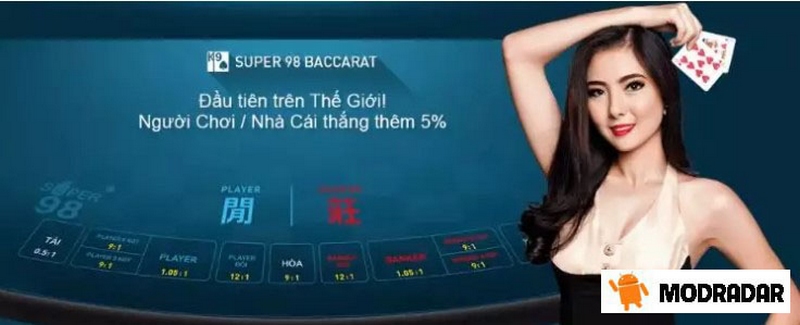 Học cách chơi Baccarat W88 từ cơ bản tới nâng cao cùng Modradar 