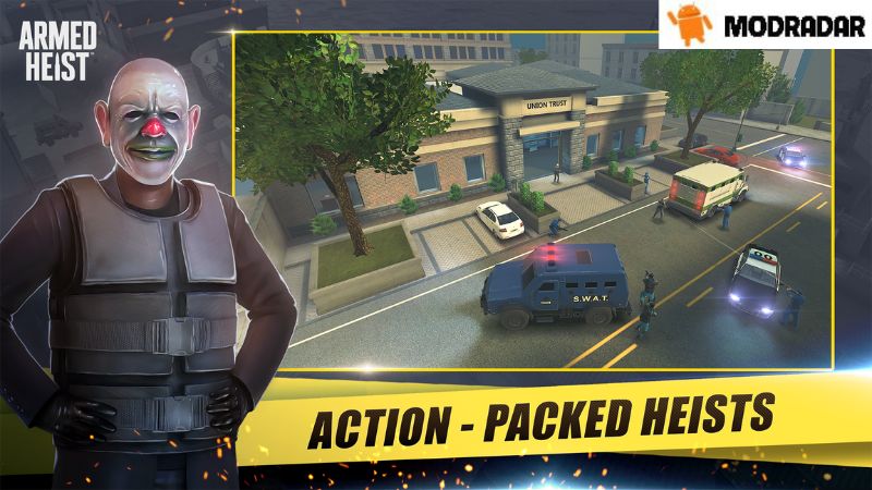 Armed Heist 1 - Armed Heist mod v3.2.10 Immortality