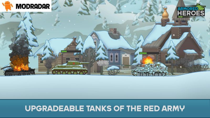 Many different types of ammo in the game Armored Heroes Mod