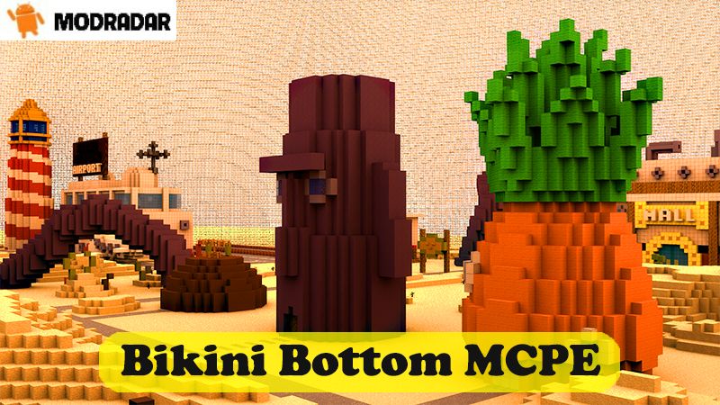 Bikini Bottom Minecraft 1 - Bikini Bottom Minecraft mod v16.34 Unlock