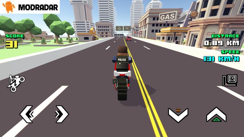 Blocky Moto Racing Bike Rider 1 - Blocky Moto Racing: Bike Rider Mod 1.40 (Unlimited Money)