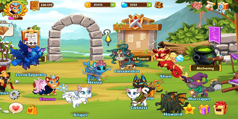 game castle cats idle hero rpg mod