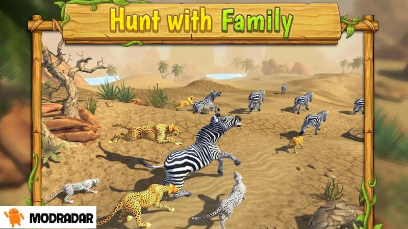 Cheetah Family Animal Sim mod