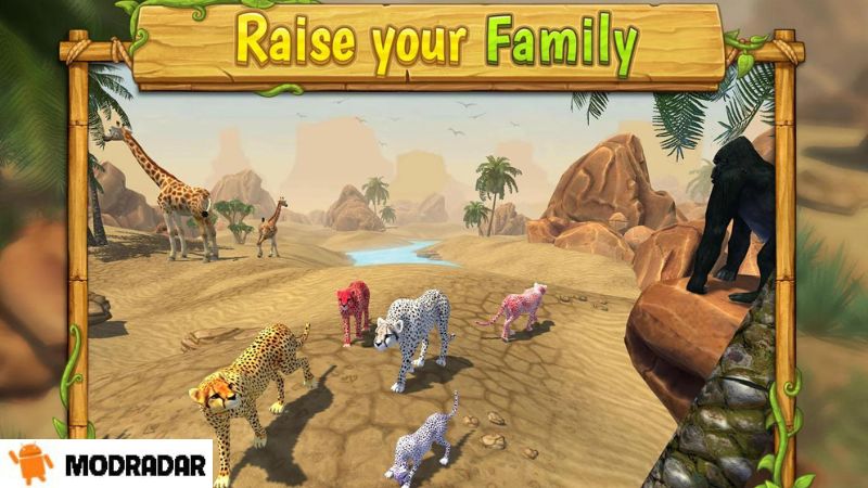 Cheetah Family Animal Sim mod