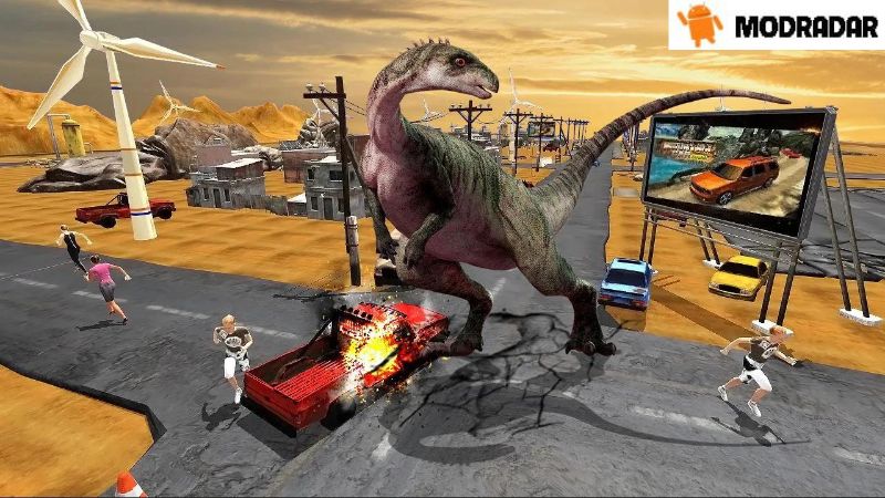 Deadly Dinosaur Attack mod