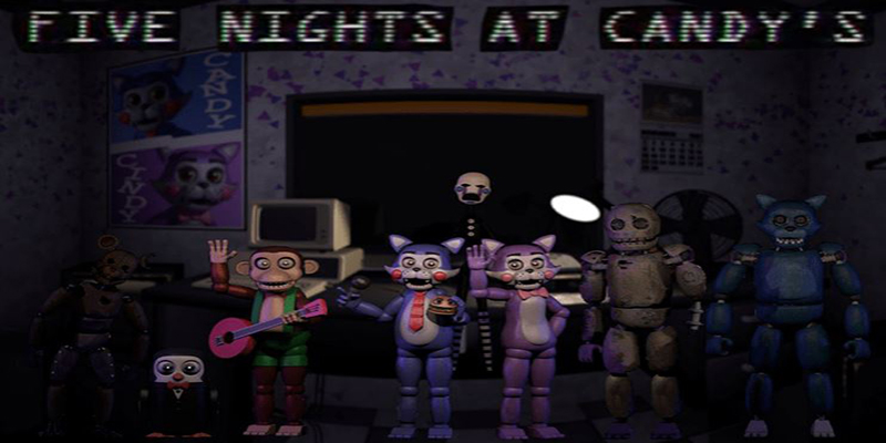 game five nights at candys mod apk