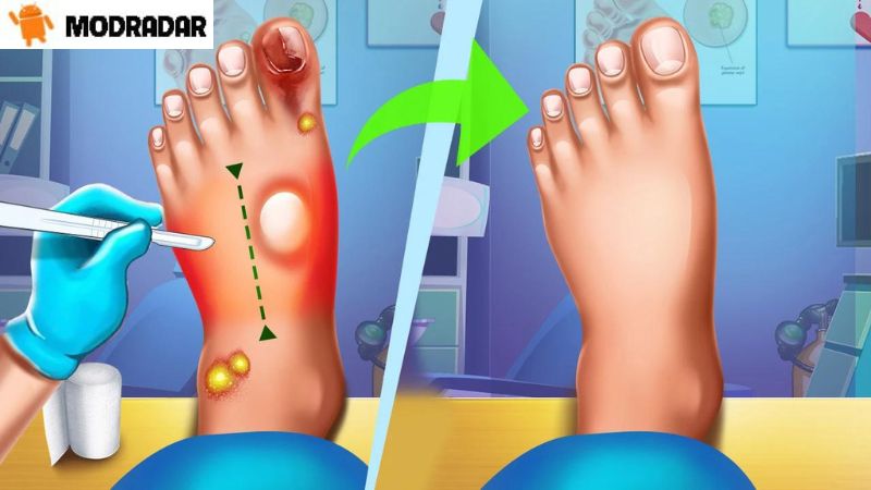 Foot Care Offline Doctor Games - Foot Care Offline Doctor Games mod v1.37 Unlimited money