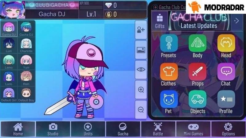 Attractive features in Gacha Star APK 