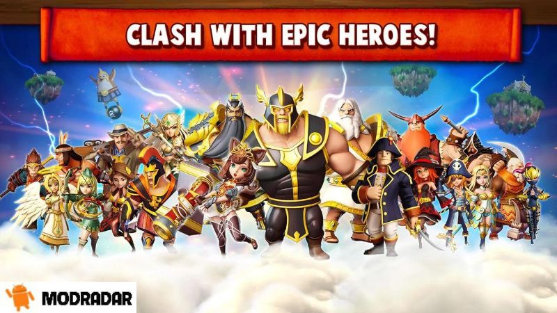 Hero Sky: Epic Clash Mod Apk