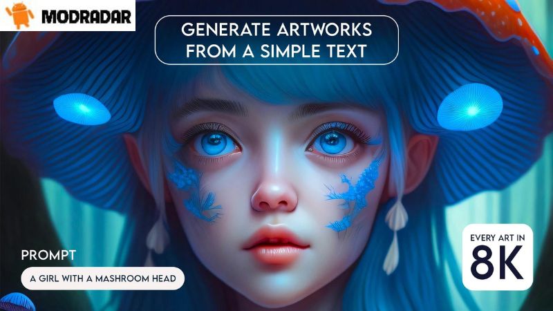 Unique features of the Imagine: AI Art Generator Mod application