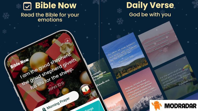 Tìm hiểu về KJV Bible Now APK cùng MODRADAR 