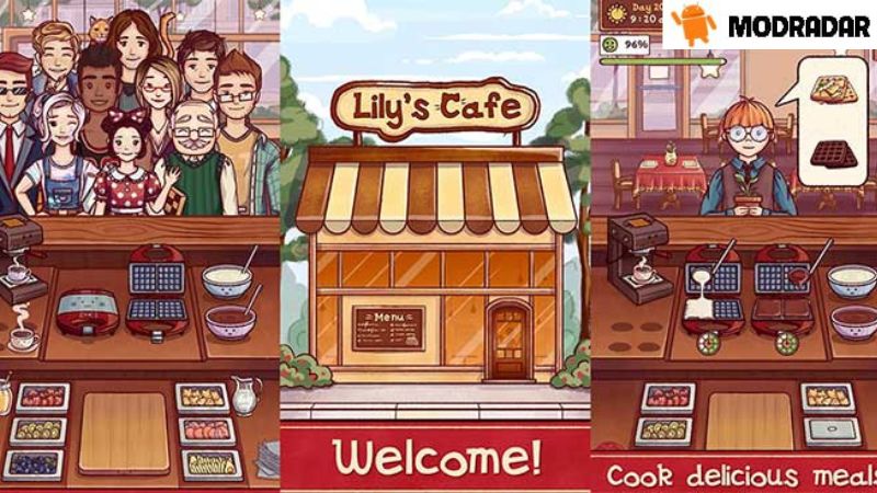 Lilys Caf%C3%A9 2 - Lily's Café mod 0.4 Vô Hạn Tiền, Không quảng cáo