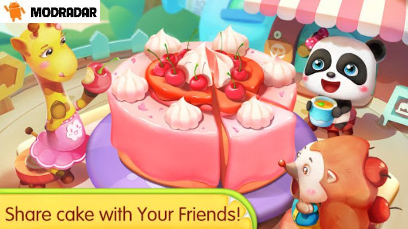 Tìm hiểu về trò chơi Little Panda's Cake Shop Mod