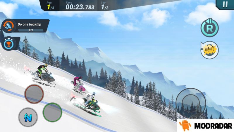 Mad Skills Snocross 1 - Mad Skills Snocross mod v1.4.10 Unlimited Money