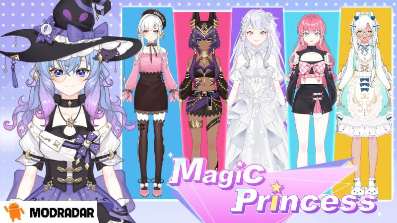 Introduction about the game Magic Princess Mod