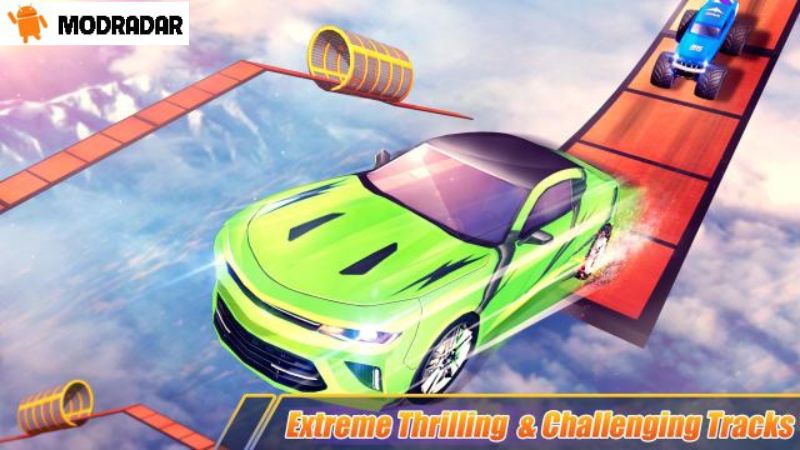 Mega Ramp Car Jumping 1 - Mega Ramp Car Jumping mod v2.0.0 Mua sắm miễn phí