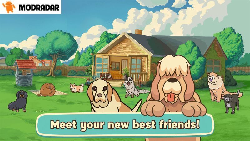 The attractions included in the game Old Friends Dog Game Mod