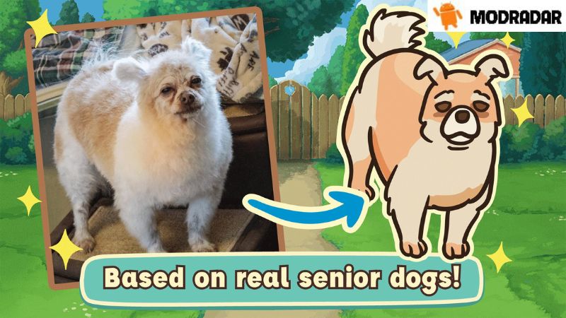 Old Friends Dog Game Mod game has gentle graphics