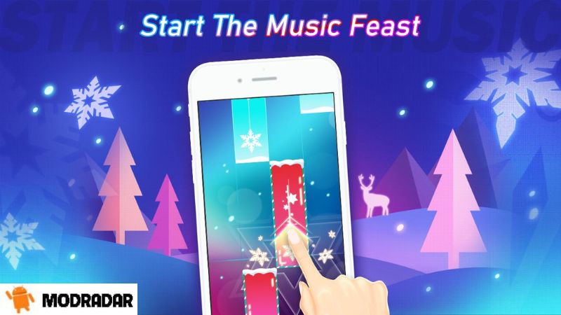 Pengenalan tentang game Piano Fire: Edm Music & Piano Mod dengan MODRADAR