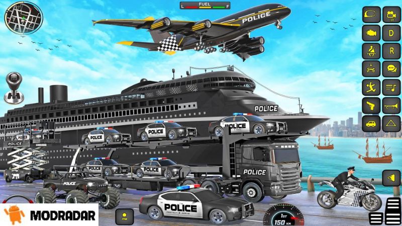 Tìm hiểu về trò chơi Police Game Transport Truck Mod 