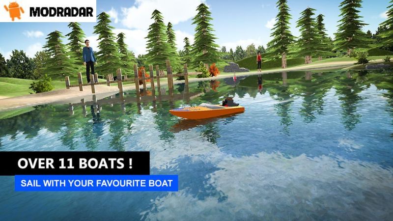 Introduction about the game RC Boat Simulator Mod 