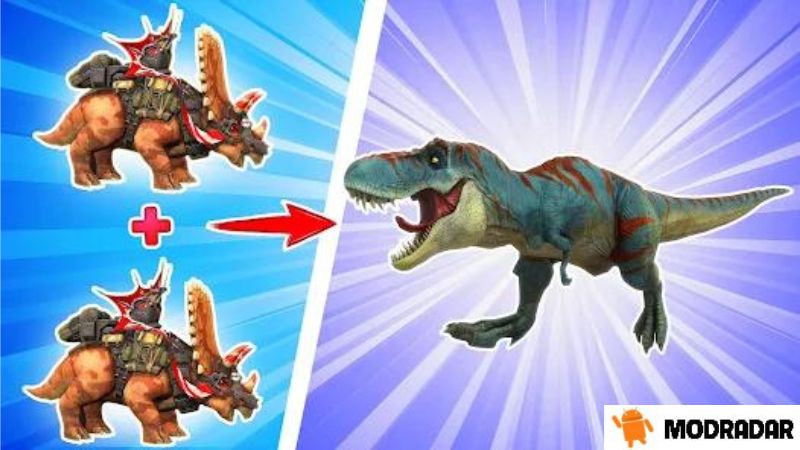 Những điểm hấp dẫn có trong trò chơi Rainbow Dinosaur Evolution APK