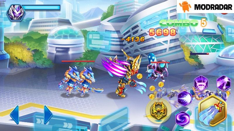 Tìm hiểu về trò chơi Robot War: Superhero Fight Mod cùng MODRADAR