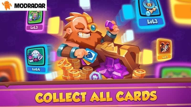 Lối chơi thú vị của Rush Royale Mod