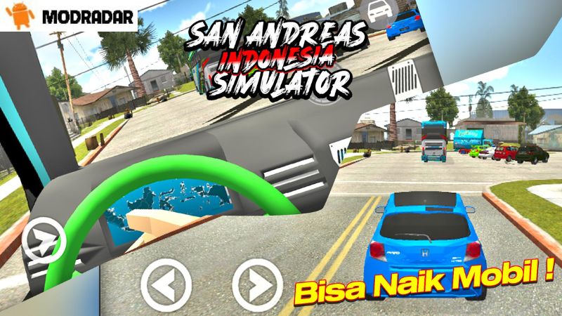 Những điểm hấp dẫn có trong trò chơi SanAndreas Simulator Indonesia Mod